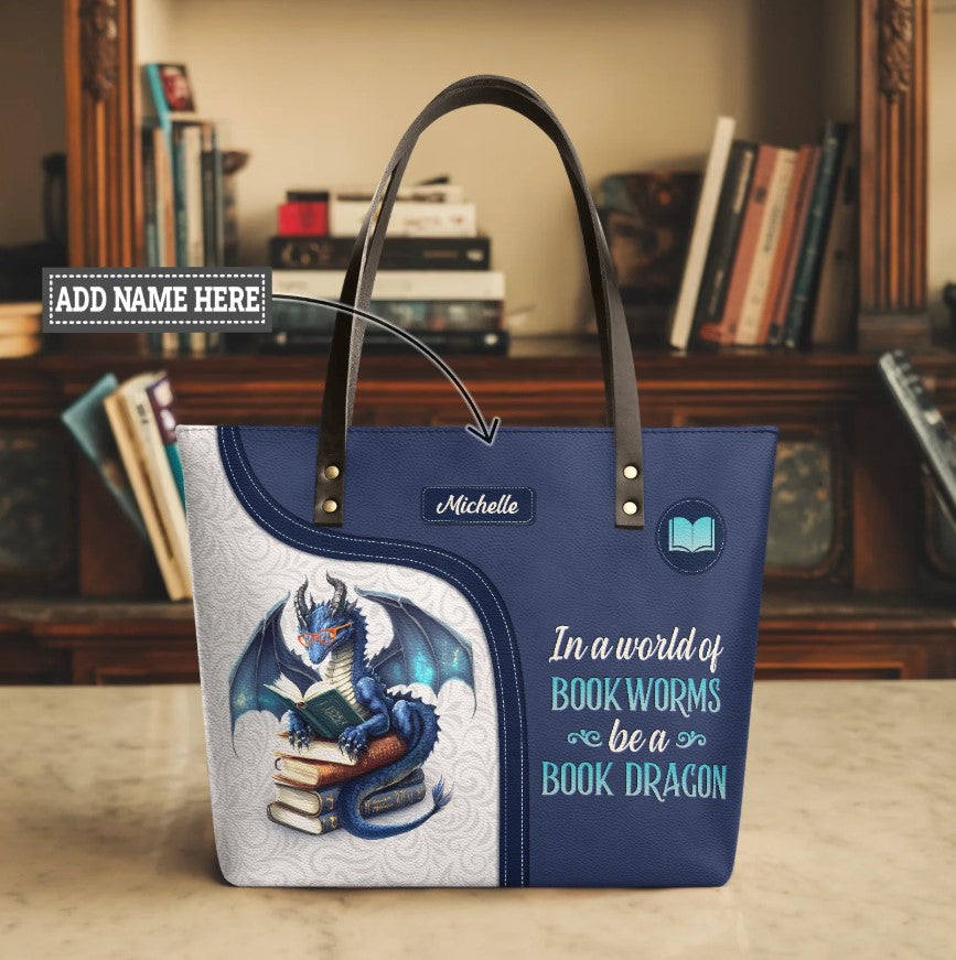 Tote Your Tomes with Our Personalized Leather Handbags