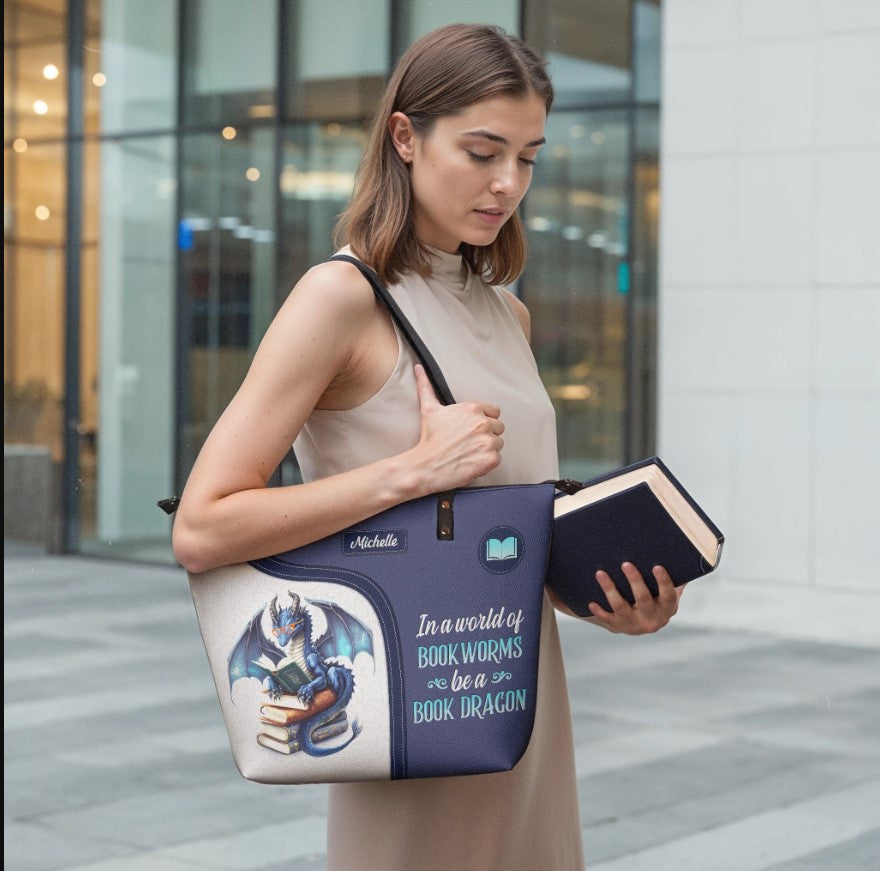 Tote Your Tomes with Our Personalized Leather Handbags