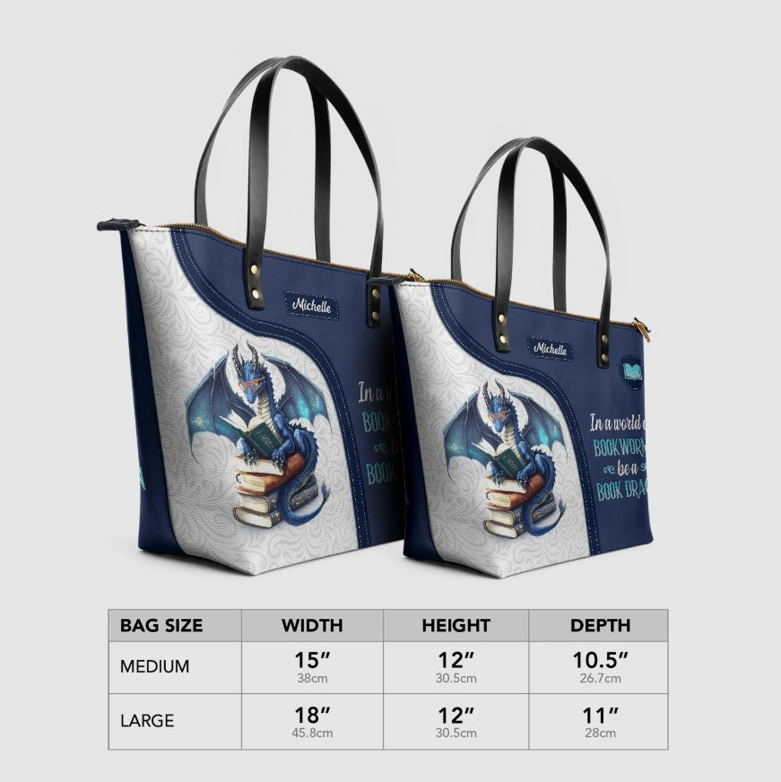 Tote Your Tomes with Our Personalized Leather Handbags